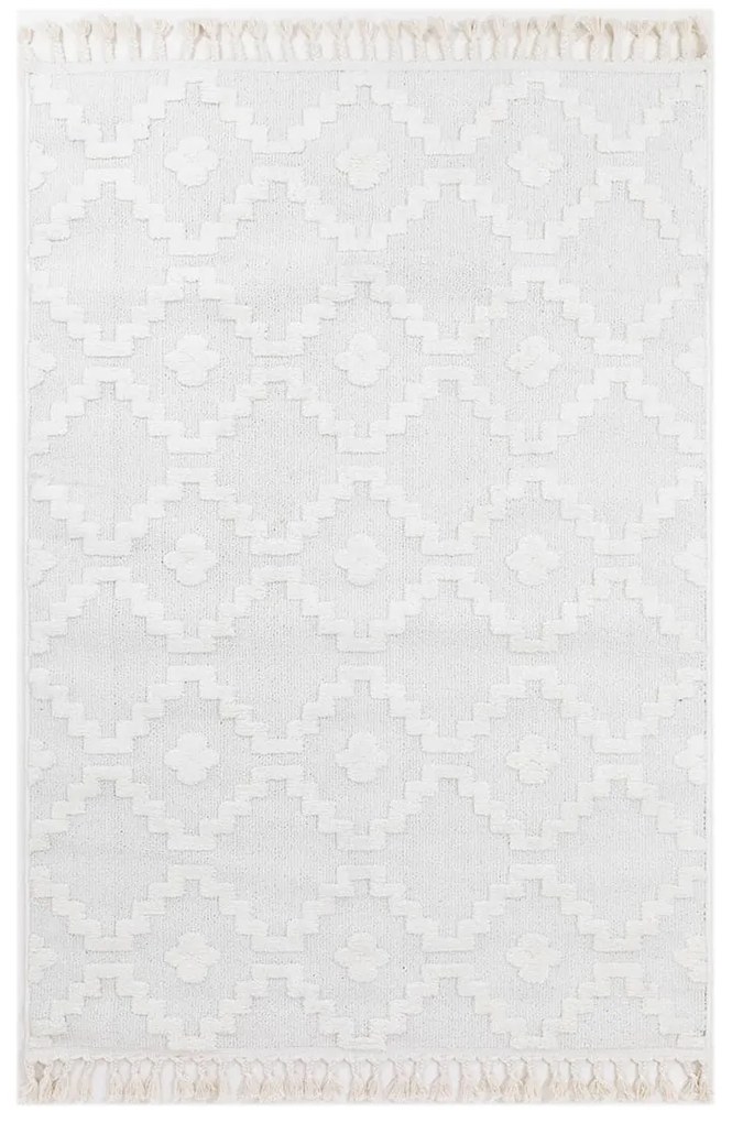 Χαλιά Κρεβατοκάμαρας (Σετ 3τμχ) Ezzo Perla D059A1A Cream
