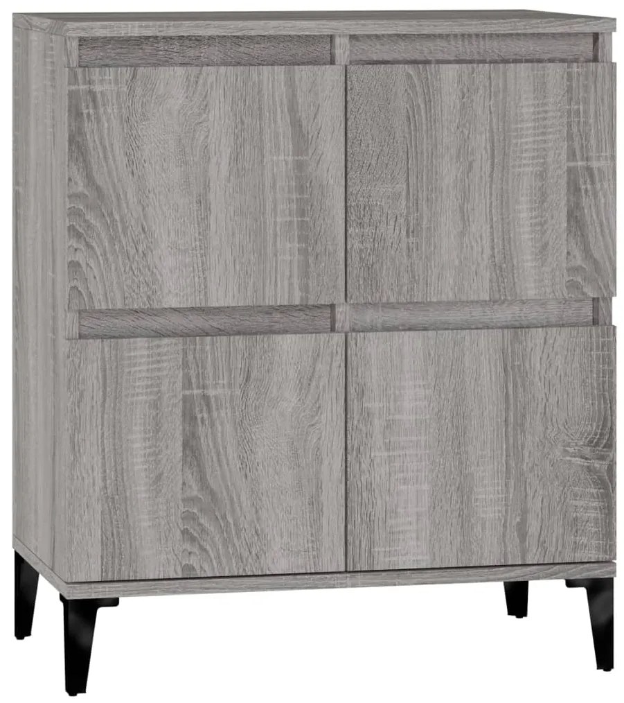 vidaXL Ντουλάπι Γκρι Sonoma 60x35x70 εκ. από Επεξεργασμένο Ξύλο