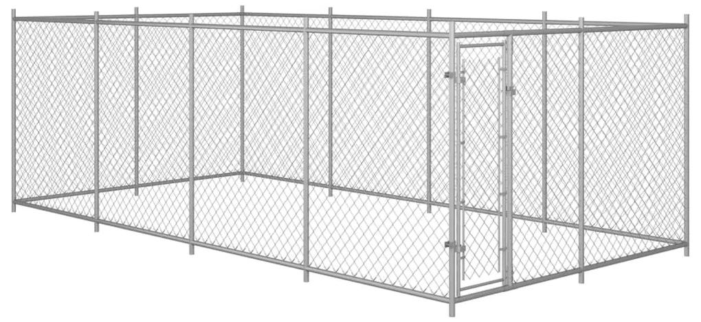 Κλουβί Σκύλου Εξωτερικού Χώρου 8 x 4 x 2 μ.