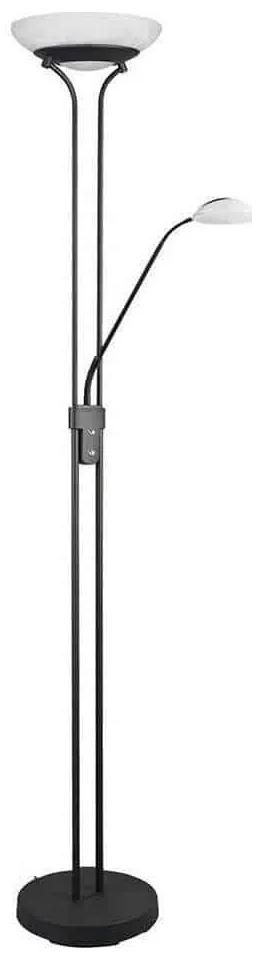 Φωτιστικό Δαπέδου Orson R40073532 1x27W &amp; 1x4,5W Led Φ32cm 108cm Black Mat RL Lighting Μέταλλο