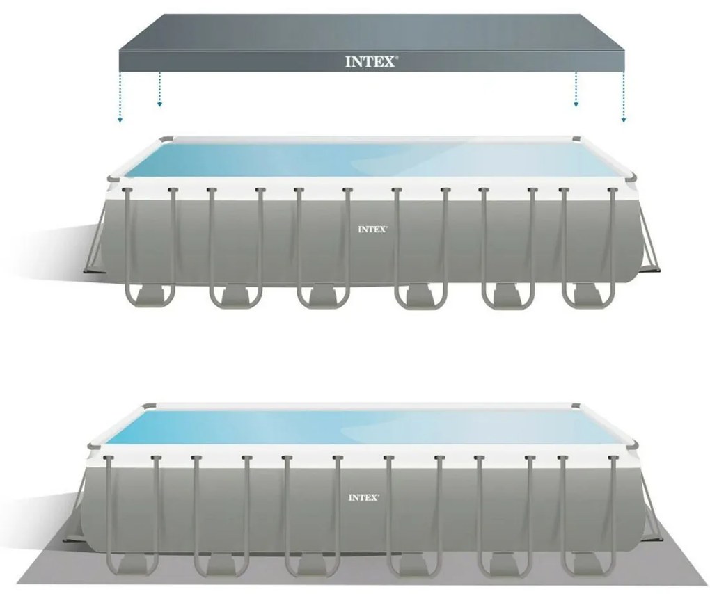 Πισίνα Αποσπώμενο Intex 732 x 132 x 366 cm