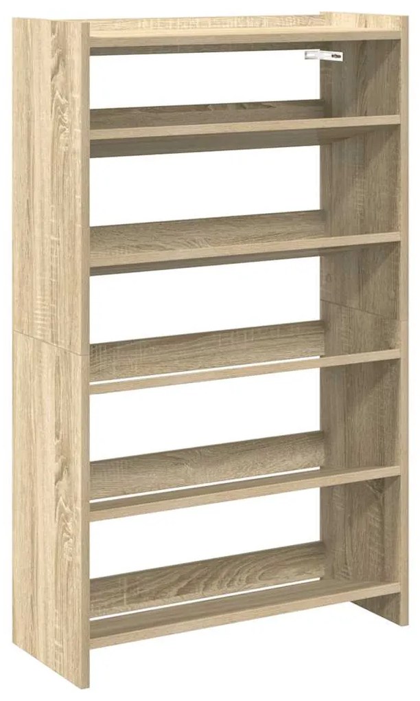 Παπουτσοθήκη sonoma Δρυς 60x25x100 εκ. Επεξεργασμένο Ξύλο - Καφέ