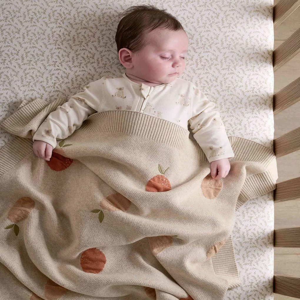 Κουβέρτα Πλεκτή Αγκαλιάς (70x90) Mamas &amp; Papas WTTW Seedling Fruit 788356800