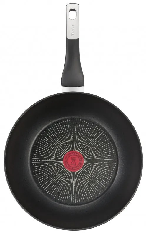 Tefal G2551972 PW28 M PAVOT IND UNLIMITED NOIR, 28 cm, Thermo-Signal, επίστρωση κατά των γρατζουνιών από τιτάνιο, επαγωγή, μαύρο