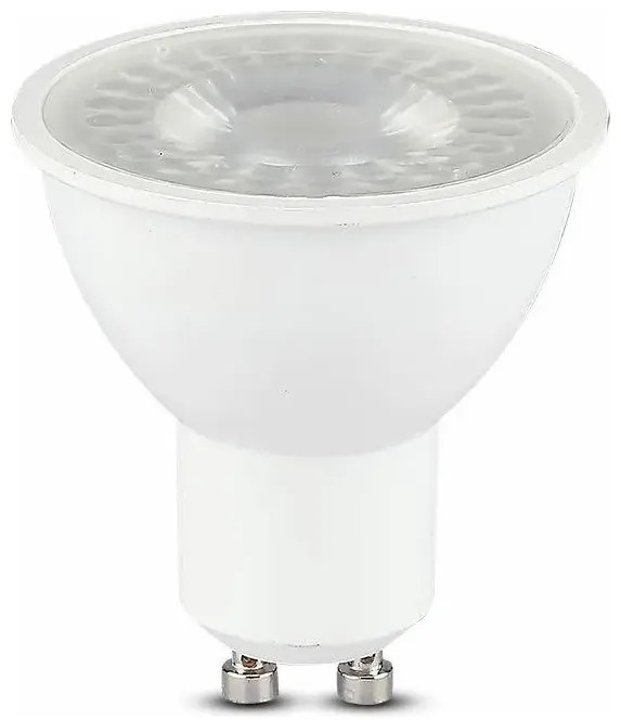 LED VTAC Spot GU10 7.5W SAMSUNG CHIP Plastic 610lm 110° Θερμό Λευκό 21872