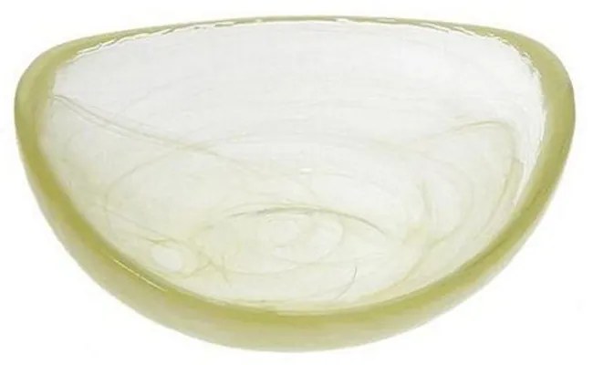 Μπωλ Atlas Οβάλ Σετ 2 τμχ Hor1359K6 10Χ8cm Yellow Espiel Γυαλί