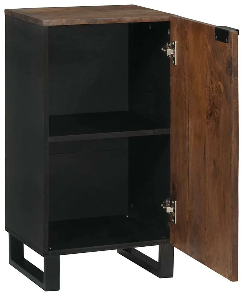 vidaXL Γραφείο Καφέ 40 x 33 x 75 εκ. Μασίφ ξύλο μάνγκο