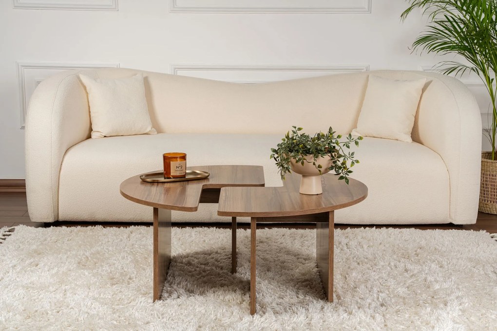 Coffee Table Moira - Walnut Walnut