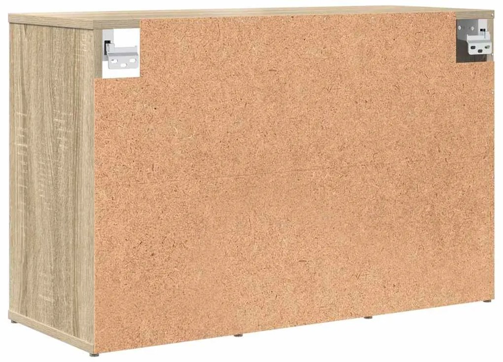 vidaXL Παπουτσοθήκη Sonoma Δρυς 77.5 x 30 x 51 εκ. Επεξεργασμένο ξύλο