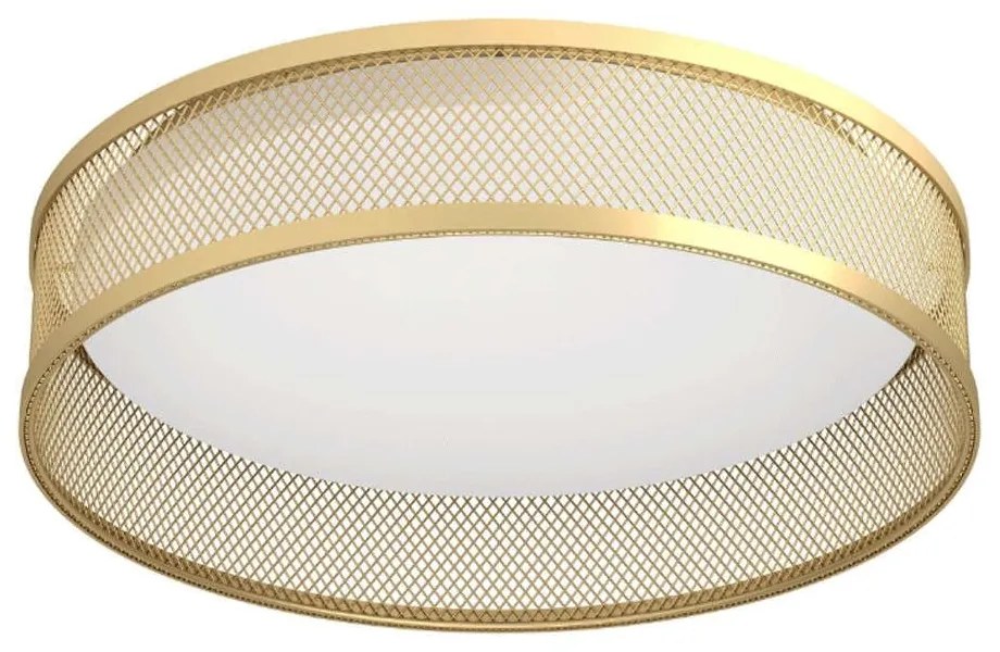 Φωτιστικό Οροφής - Πλαφονιέρα Luppineria 900796 38,5x9,5cm Led 3000K IP20 Brass Eglo