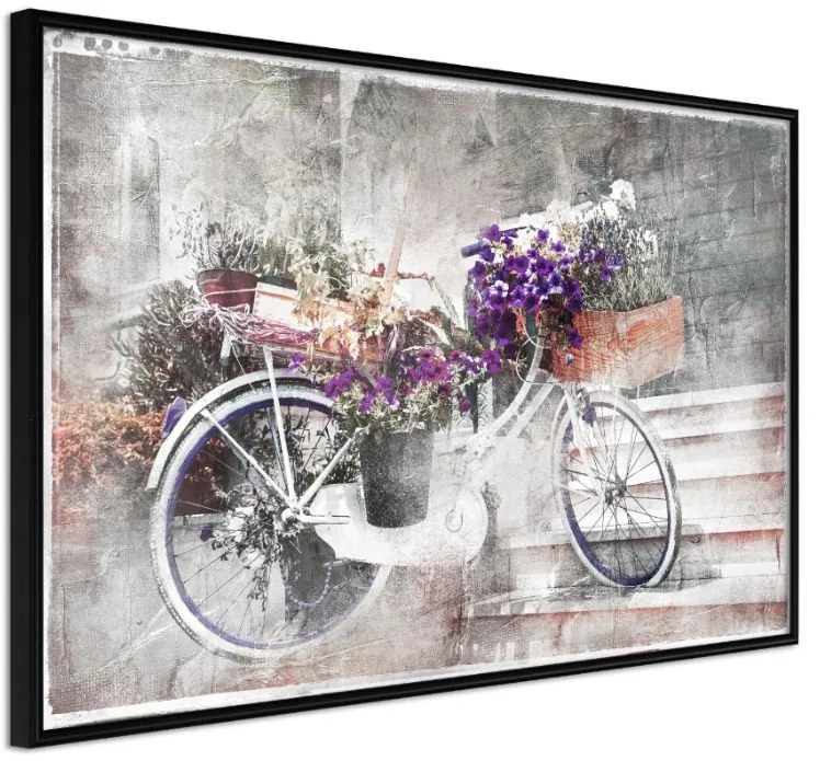 Αφίσα - Flower Delivery - 60x40 - Μαύρο - Χωρίς πασπαρτού