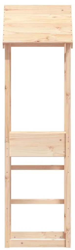vidaXL Πύργος Παιχνιδιού 53 x 46,5 x 194 εκ. από Μασίφ Ξύλο Πεύκου