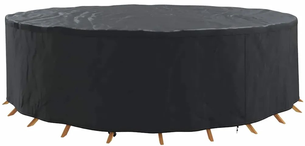 vidaXL Κάλυμμα επίπλων εξωτερικού χώρου 320 x 320 x 85 εκ. Ύφασμα 210D