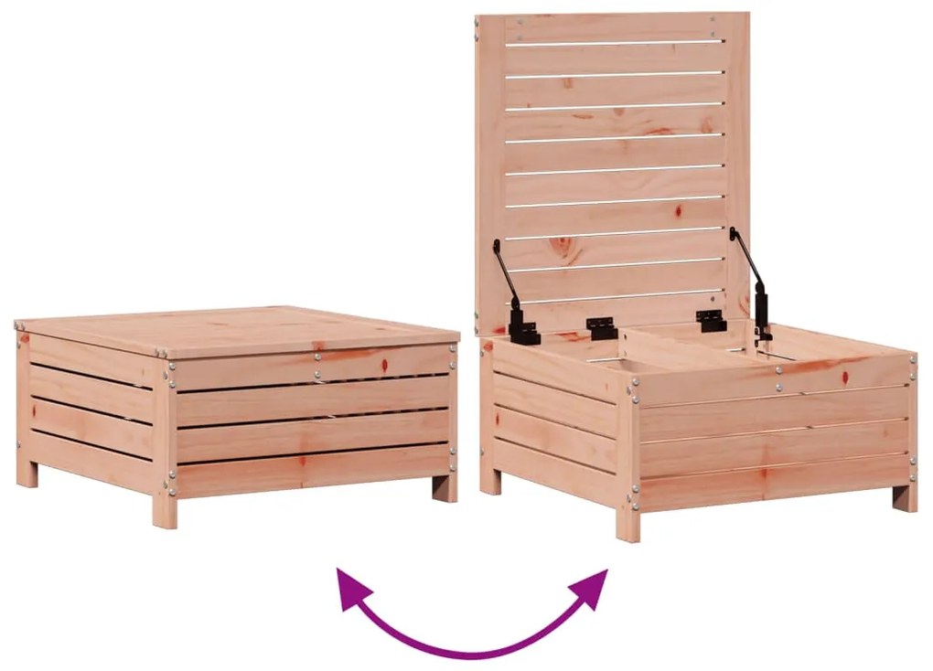 vidaXL Σαλόνι Κήπου Σετ 4 τεμ. με Μαξιλάρια Μασίφ Ξύλο Ψευδοτσούγκας