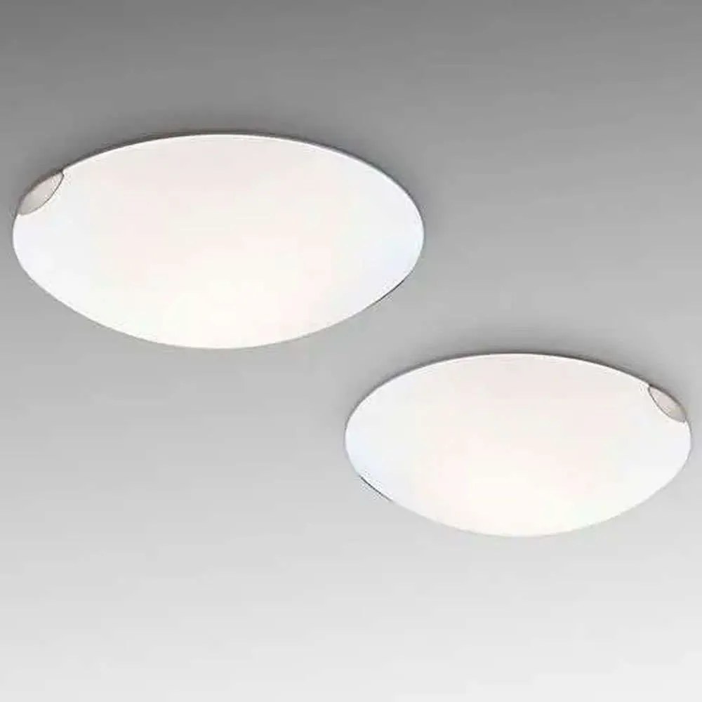 Φωτιστικό Οροφής - Πλαφονιέρα Led Fox Led 3564-61-102 White Fabas Luce Μέταλλο,Γυαλί