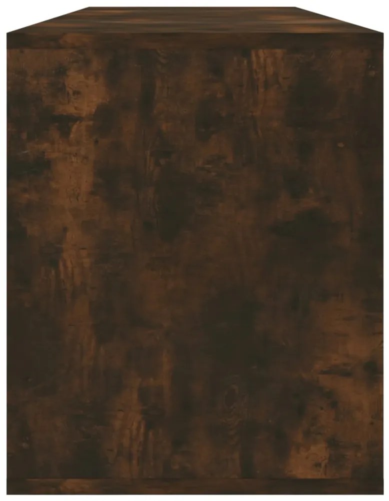vidaXL Έπιπλο Τηλεόρασης Καπνιστή Δρυς 130x35x50 εκ. από Μοριοσανίδα