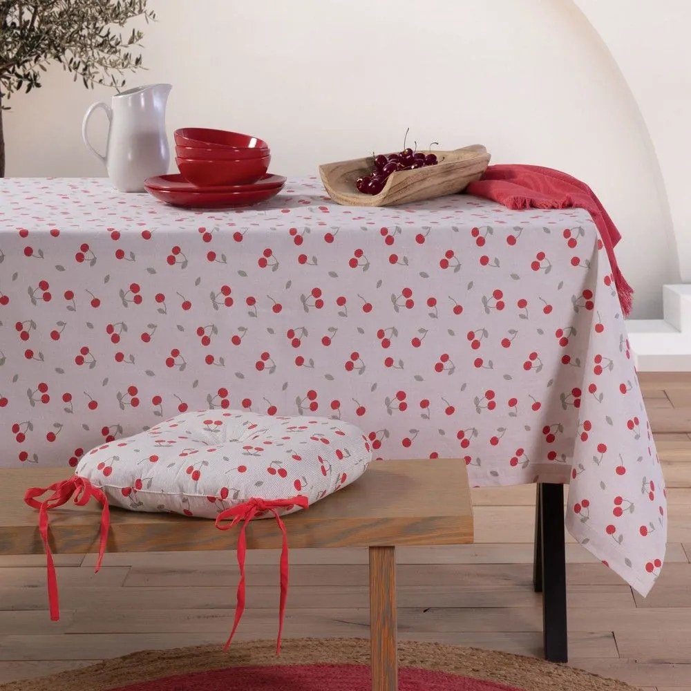Τραπεζομάντηλο Cherry Love Beige Nef-Nef 140X240 100% Cotton