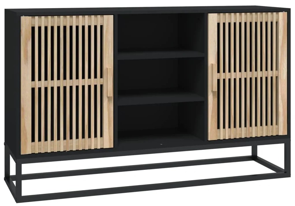 vidaXL Μπουφές Μαύρος 105 x 30 x 65 εκ. από Επεξεργασμένο Ξύλο