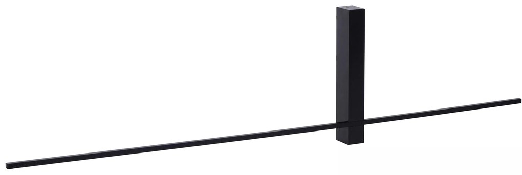 Φωτιστικό Επίτοιχο Lucide 12200-90-30 SEGIN Μαύρο Ματ (Black Mat) 2700 K