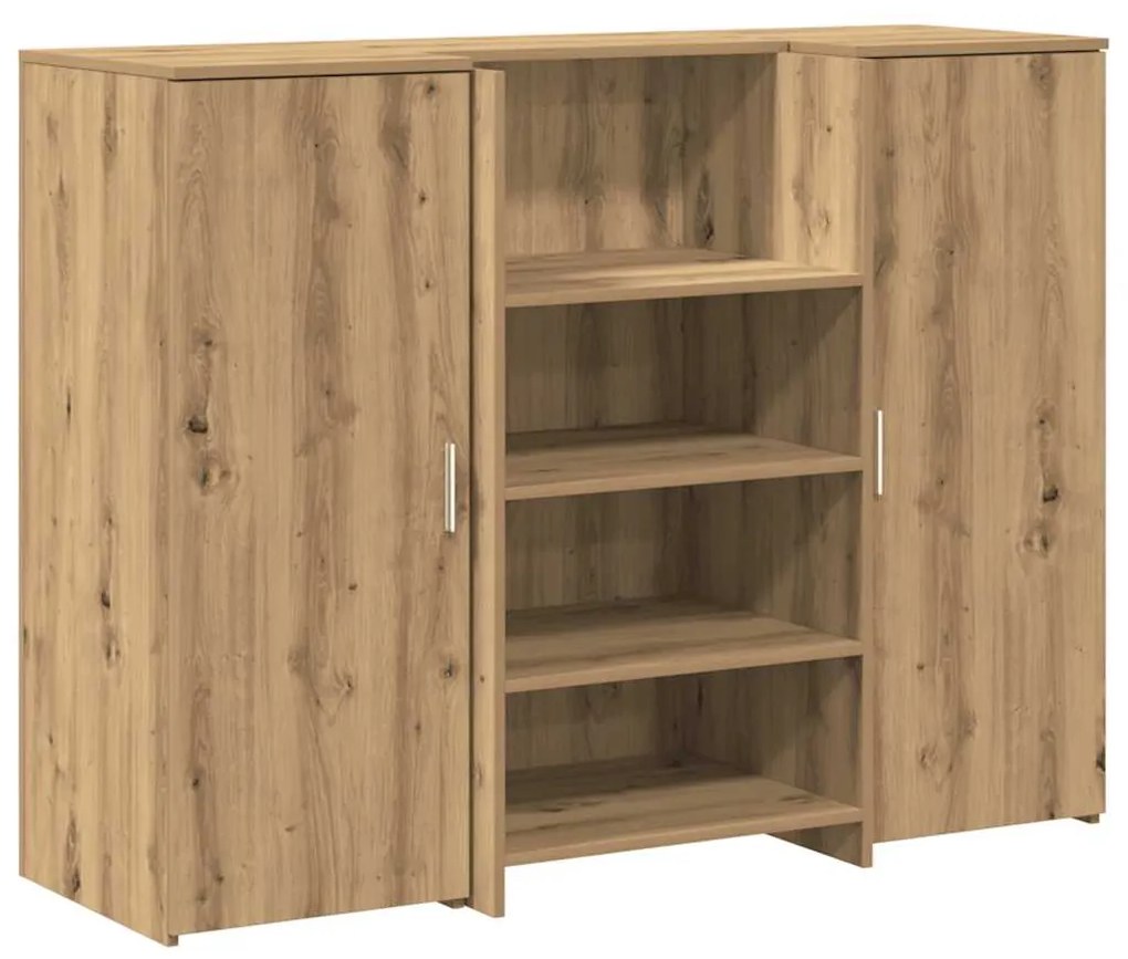 vidaXL Γραφείο υποδοχής 135x50x103,5 εκ. Επεξεργασμένο Ξύλο