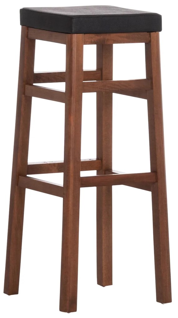 ΣΚΑΜΠO ΚΑΦΕΝΕΙΟΥ ΚΑΦΕ ΜΕ PU ΜΑΥΡΟ ΤΕΤΡΑΓΩΝΟ HM8069 30x34x82Υ εκ.