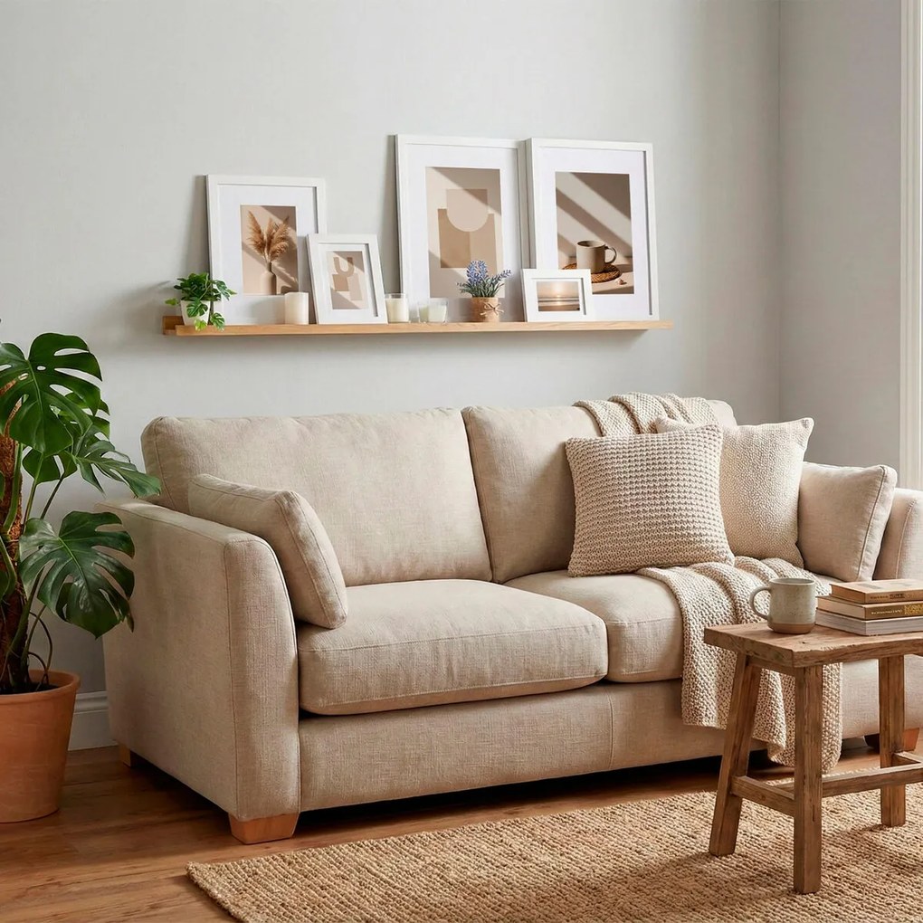 Ράφια Max Home Ξύλο MDF 120 X 4 X 10 CM (4 Μονάδες)