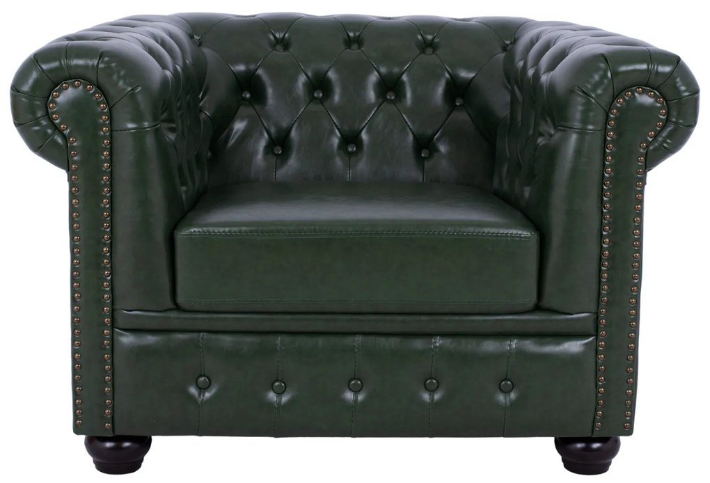 ΠΟΛΥΘΡΟΝΑ T.CHESTERFIELD POLINA HM3011.08 PU ΚΥΠΑΡΙΣΣΙ 106x87x70Y εκ.