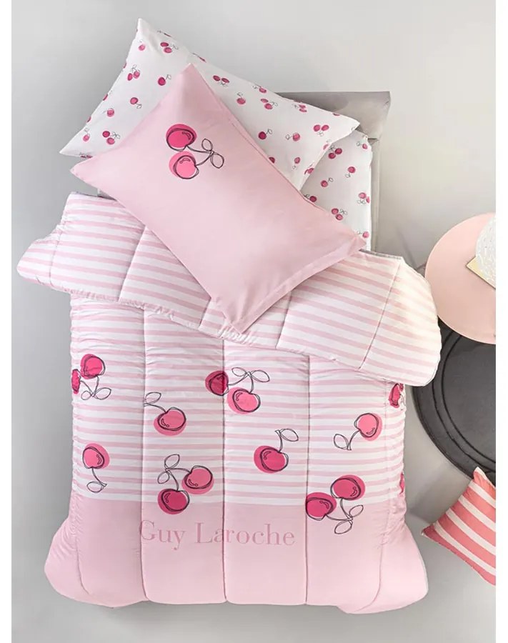 Κουβερλί Μονό (160x230) Guy Laroche Cherries