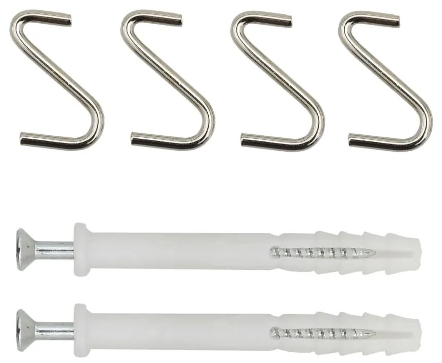 vidaXL Ντουλάπι Φούρνου Μικροκυμάτων Λευκό 60x39,6x123 εκ. Επεξ. Ξύλο