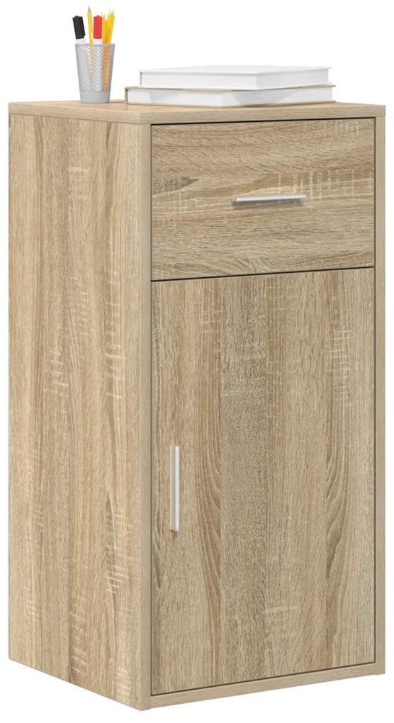 vidaXL Ντουλάπι Αποθήκευσης Sonoma Oak Sonoma Oak MDF Μεσαίο