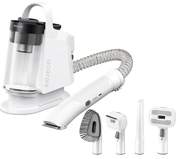 Rojeco 4-in-1 Multifunctional Pet Hair Cutter (white)