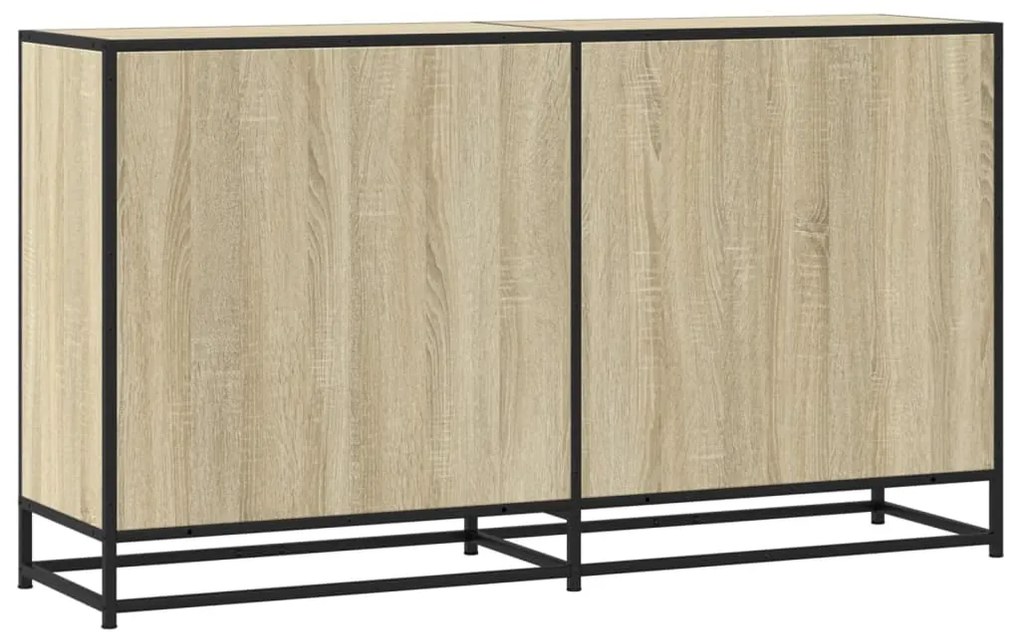 SIDEBOARD SONOMA OAK 134X35X76 CM ΚΑΤΑΣΚΕΥΑΣΜΕΝΟ ΞΥΛΟ 3300816