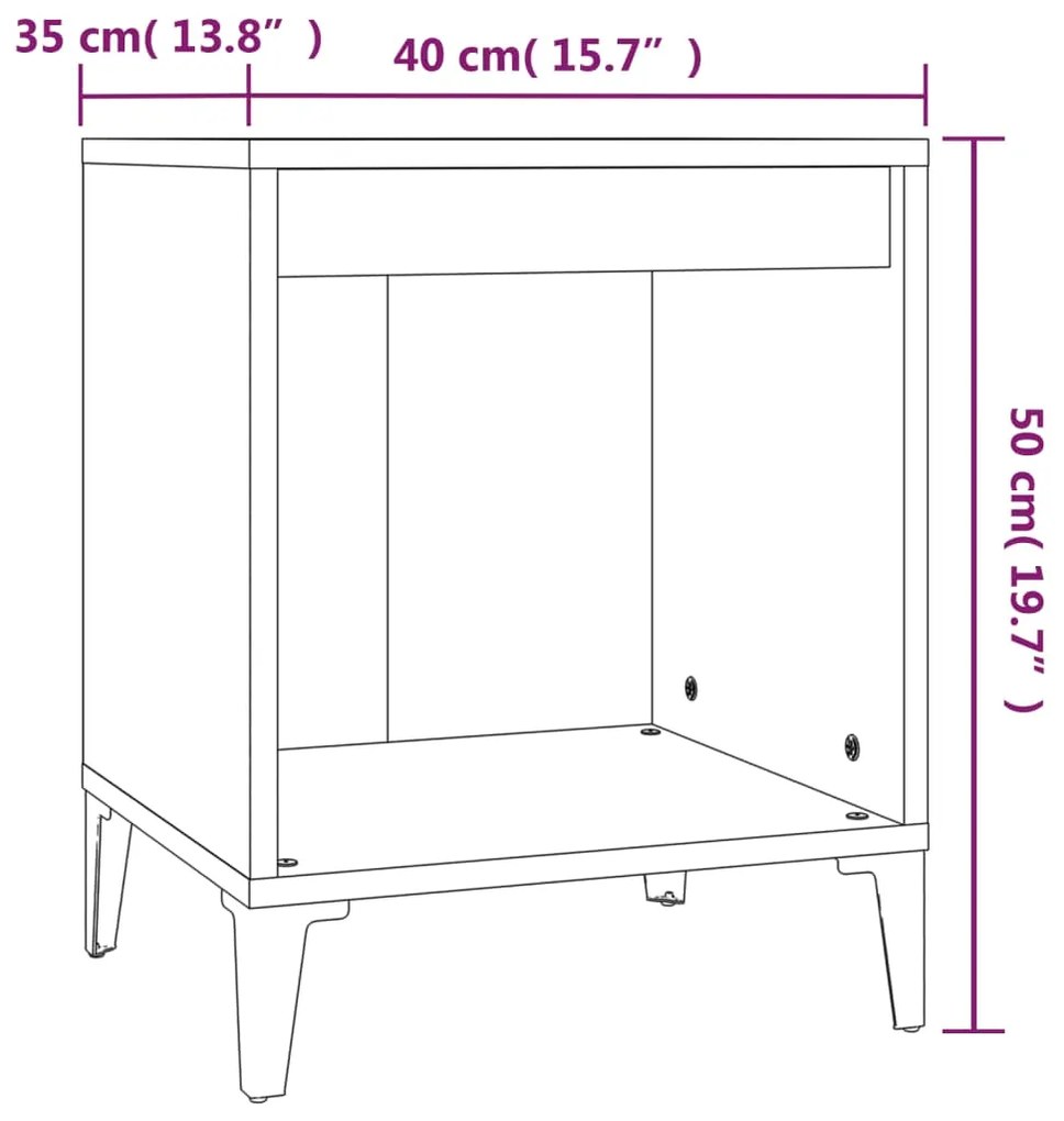 ΚΟΜΟΔΙΝΟ ΜΑΥΡΟ 40 X 35 X 50 ΕΚ. 821876