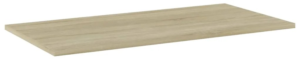 vidaXL Ράφια Βιβλιοθήκης 4 τεμ. Sonoma Δρυς 80x40x1,5 εκ. Μοριοσανίδα