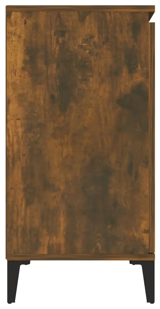 vidaXL Μπουφές Καπνιστή Δρυς 102 x 35 x 70 εκ. Επεξεργασμένο Ξύλο