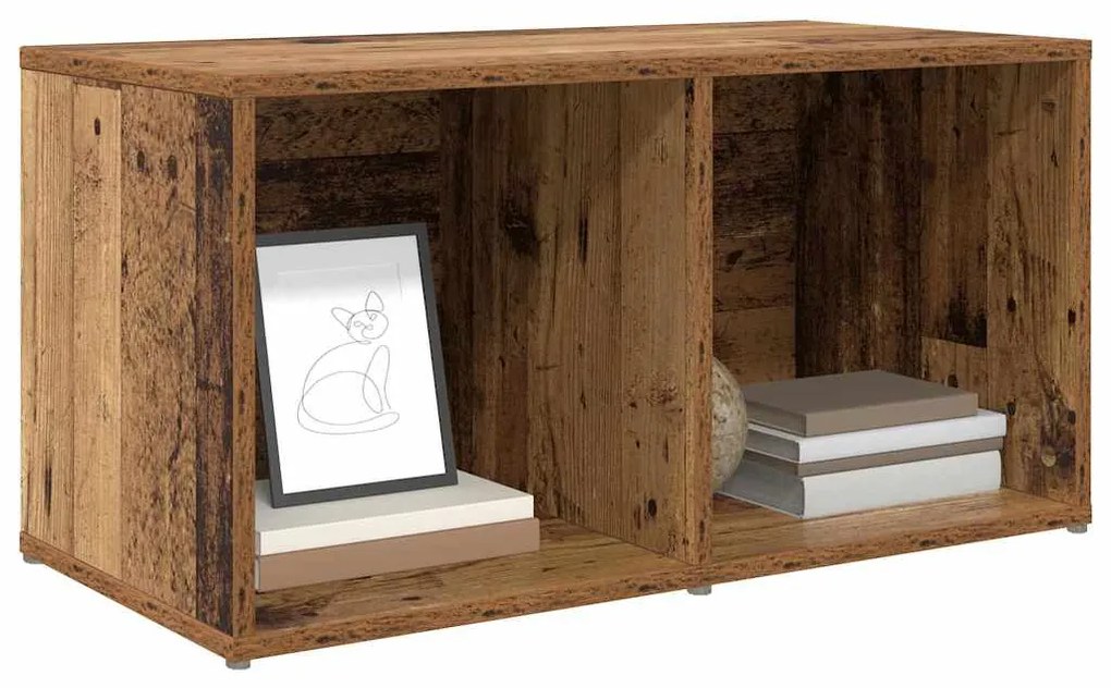 vidaXL Σετ επίπλου τηλεόρασης Καφέ 72 x 35 x 37 εκ Επεξεργασμένο ξύλο