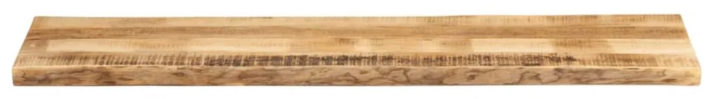 vidaXL Επιφάνεια Τραπεζιού 160x40x2,5 εκ. Live Edge Μασίφ Ξύλο Μάνγκο