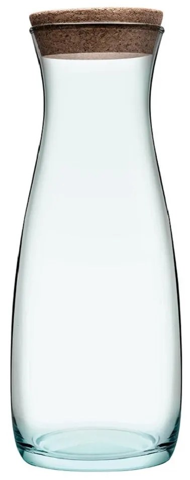 AWARE AMPHORA CARAFE 1180ML MADE OF REC. GLASS H:25 D:7,9CM GB1.OB6 - ESPIEL - SPW43813G1