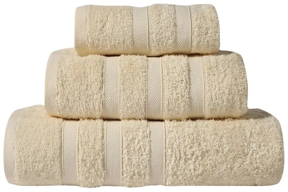 Πετσέτα Prestige 1161 Cream Das Home Χεριών 30x50cm 100% Cotton