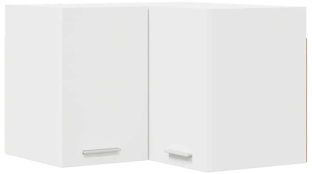 vidaXL Κρεμαστό ντουλάπι Λευκό 57 x 57 x 40 εκ. Επεξεργασμένο ξύλο