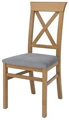 Καρέκλα Boston AM121, Sibu χρυσό πεύκο, Γκρι, 95x45x50cm, 8 kg, Ταπισερί, Ξύλινα, Ξύλο | Epipla1.gr
