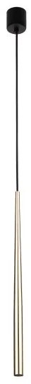 Κρεμαστό Φωτιστικό Οροφής 1xG9 Φ5,2cm Piano TK Lighting-10116-Μαύρο-Χρυσό 10116