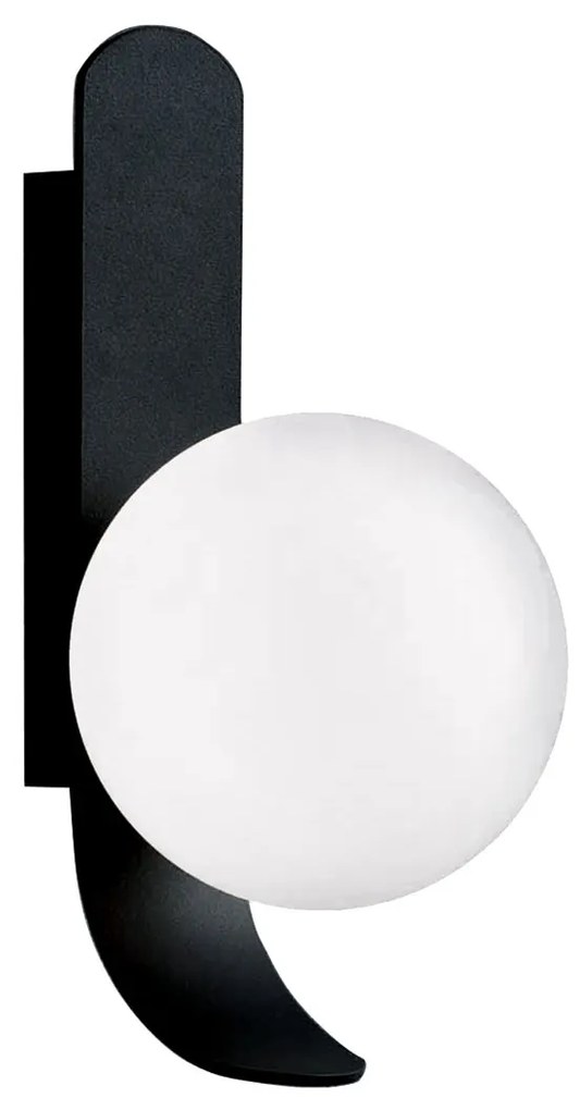 Απλίκα Τοίχου Viokef Polina Black 4266200