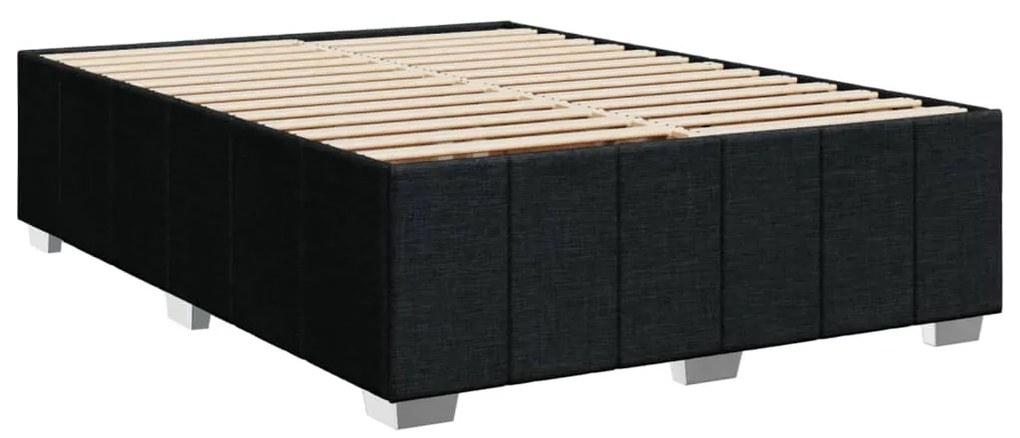 ΚΡΕΒΑΤΙ BOXSPRING ΜΕ ΣΤΡΩΜΑ ΜΑΥΡΟ 140X200 ΕΚ. ΥΦΑΣΜΑΤΙΝΟ 3294000