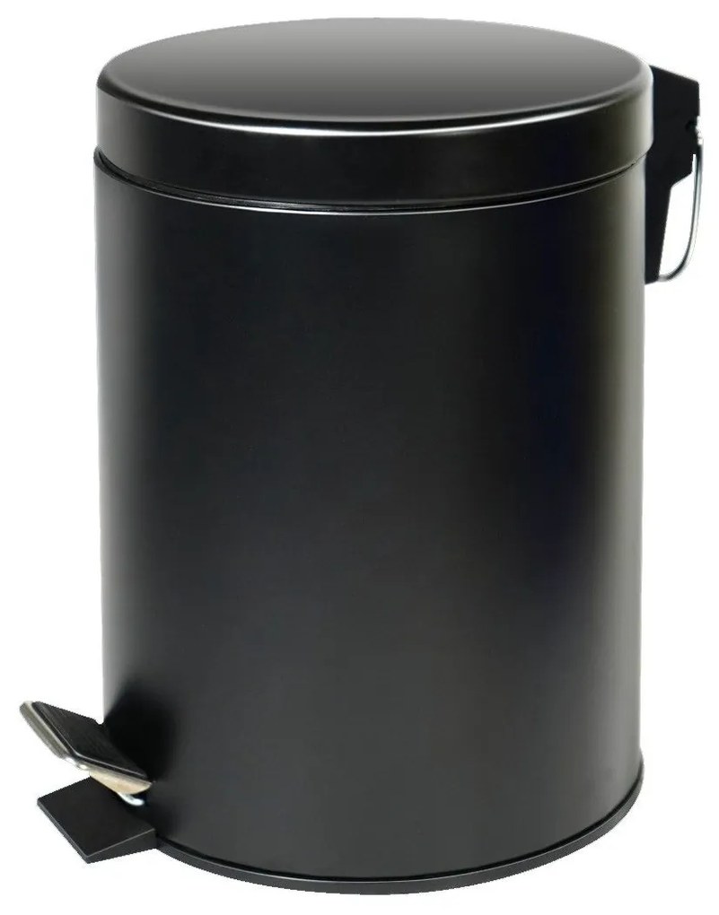 Karag GA-8805B Χαρτοδοχείο Απορριμμάτων 5lt Μαύρο Ματ