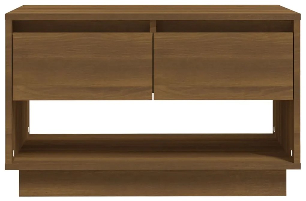 vidaXL Έπιπλο Τηλεόρασης Καφέ Δρυς 70x41x44 εκ. Επεξεργασμένο Ξύλο