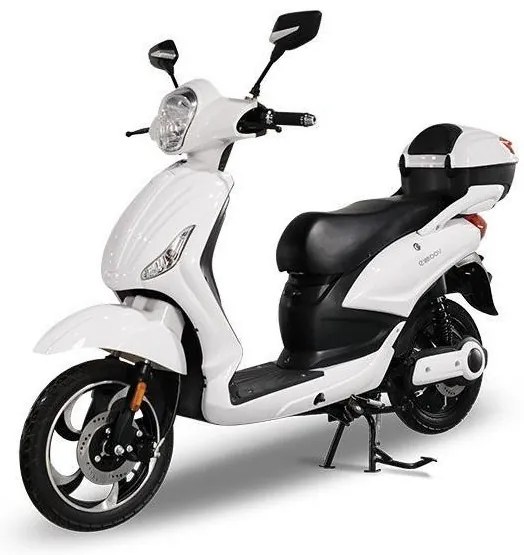 Ηλεκτρικό Scooter Emoov LT1 800W 48V20Ah Eurolamp-960-10089-Λευκό 960-10089