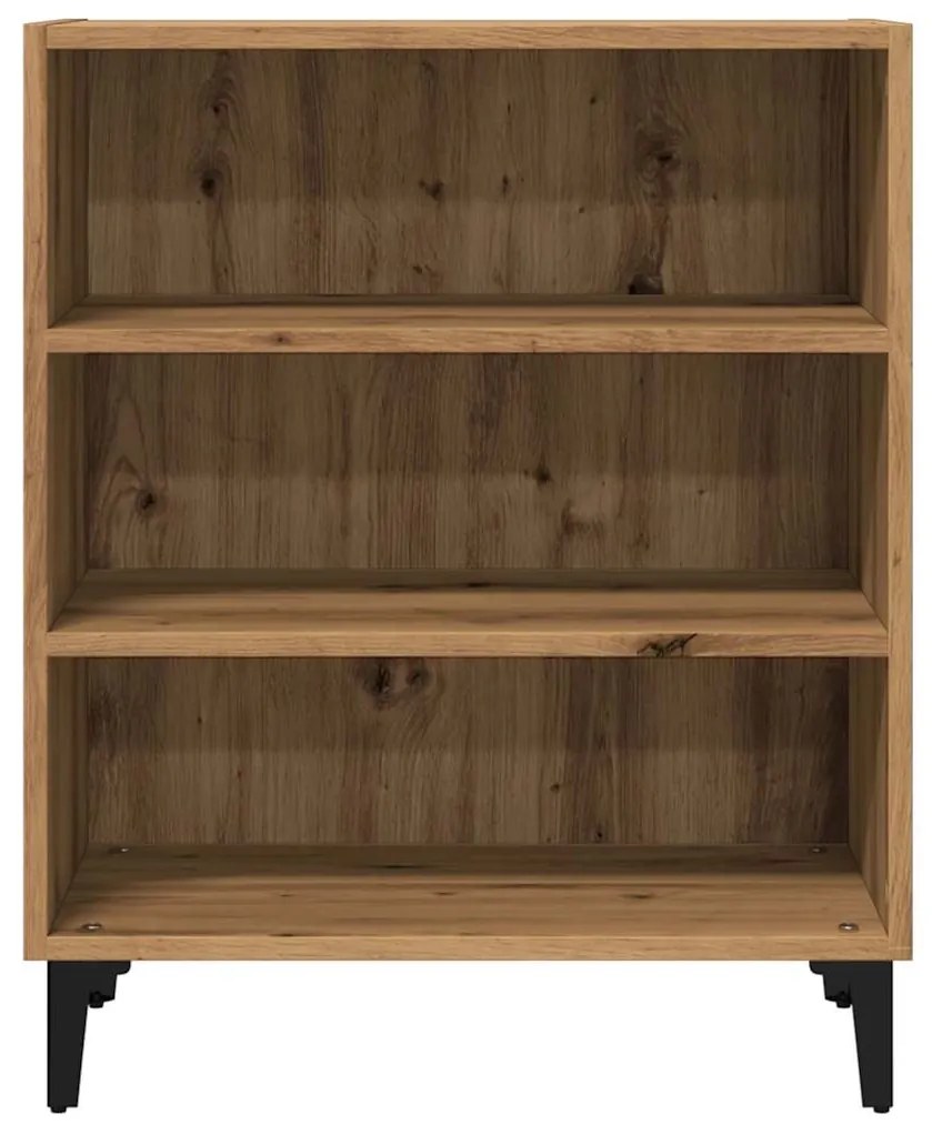vidaXL Μπουφές Αρτισιανή Δρυς 57x35x70 εκ. από Επεξεργασμένο Ξύλο