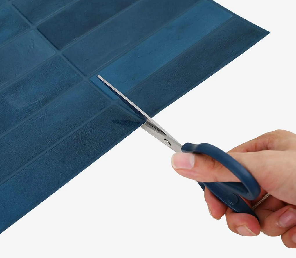 vidaXL Ορθογώνιο Πλακάκι 50 pcs Μπλε 29 x 23 x 0,08 εκ