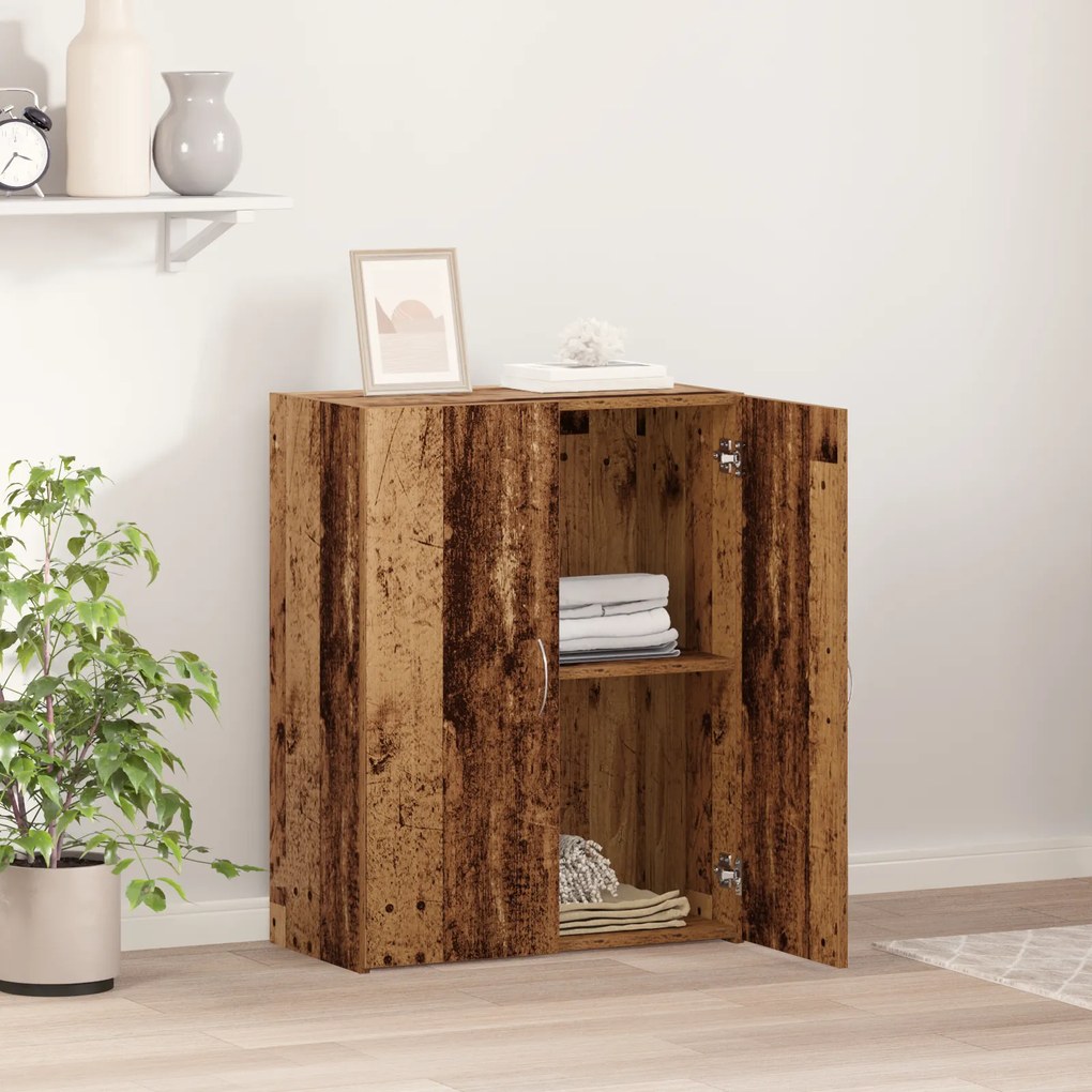 vidaXL Γραφείο Ντουλάπι από Παλιό Ξύλο 60 x 32 x 77.5 εκ - Κατασκευασμένο Ξύλο